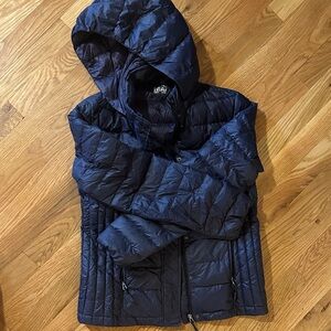 32 Degrees Navy Puffer Jacket